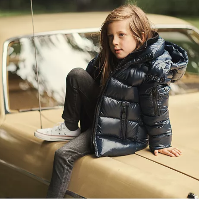Moncler Logo Baby Bunting – TuesdaysChild.com