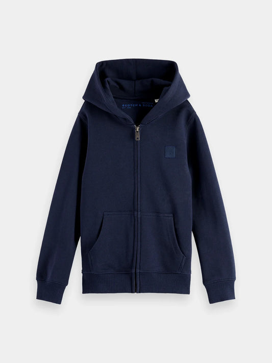 Scotch & Soda NOS Logo Badge Zip Hoodie