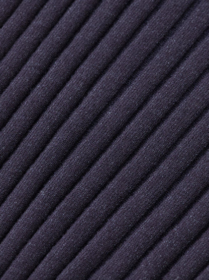 Scotch & Soda Rolled Neck Ribbed LS Pullover