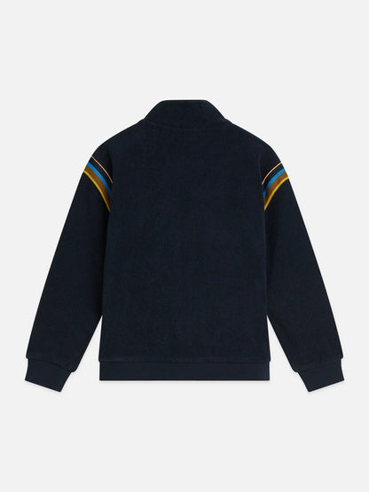 Scotch & Soda Relaxed Toweling Zip Up