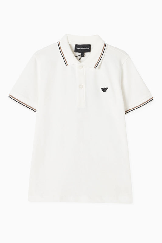 Armani Junior Boys Essential SS Polo Shirt