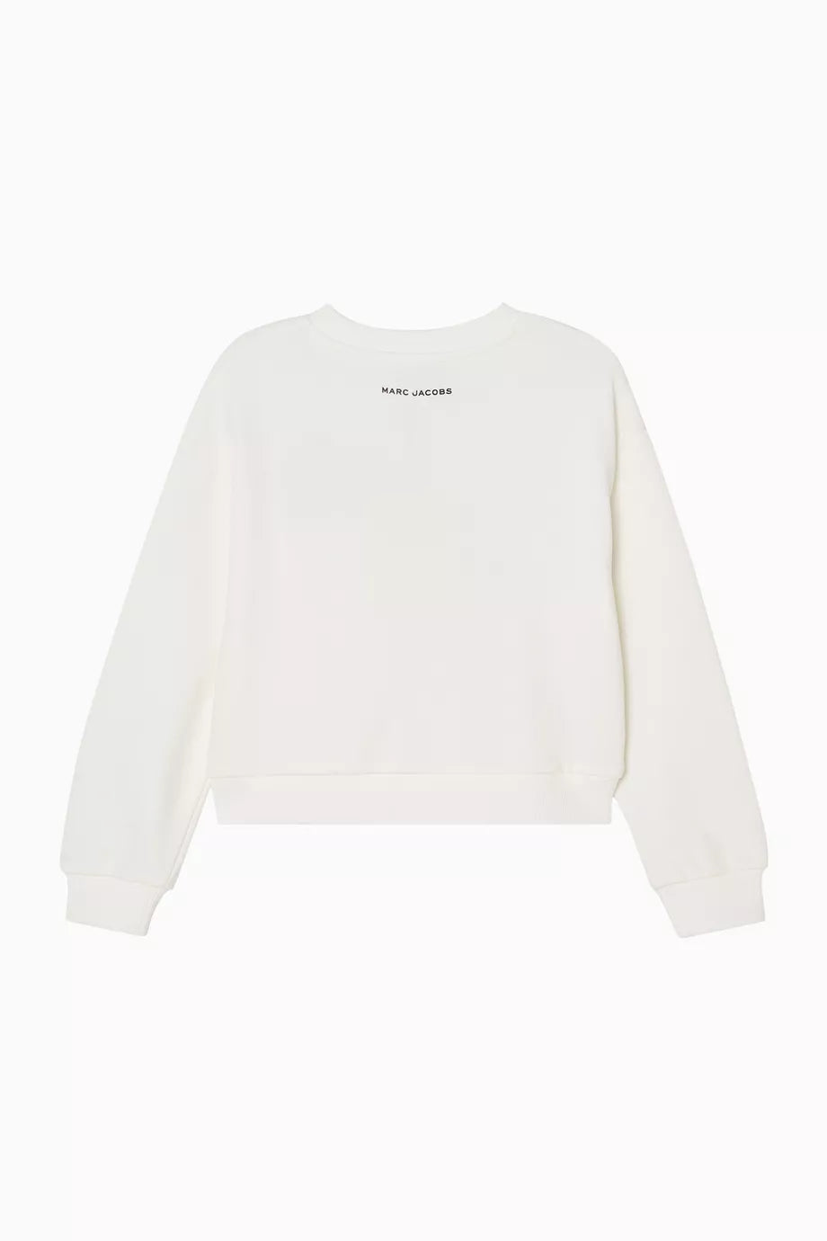 Little Marc Jacobs Cropped Sequin Flower Sweatshirt