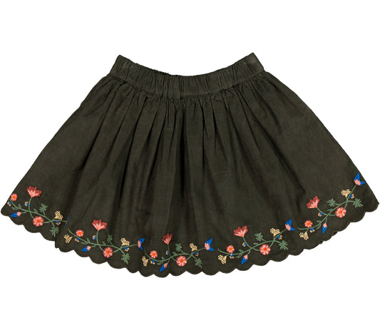MarMar Selina Long Mini Cord Skirt