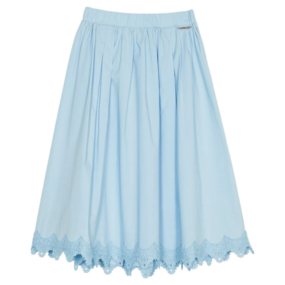 Twinset Embro Detail Blouse & Skirt Outfit