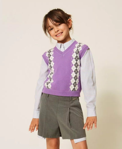 Twinset Knit V-neck Vest