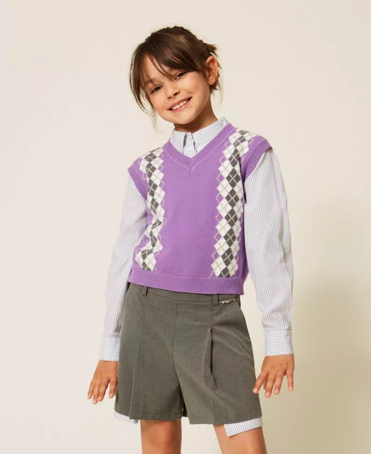 Twinset Knit V-neck Vest