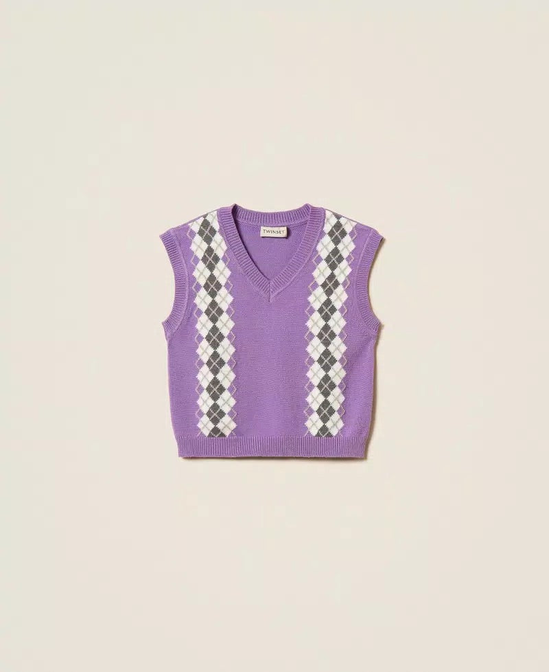 Twinset Knit V-neck Vest