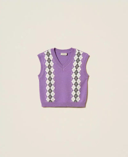 Twinset Knit V-neck Vest