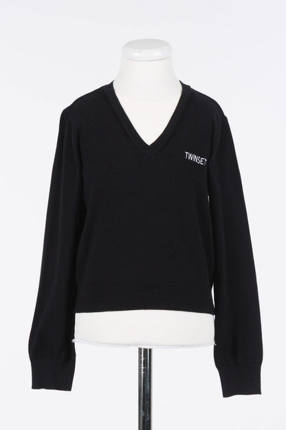 Twinset Knit V-neck Vest