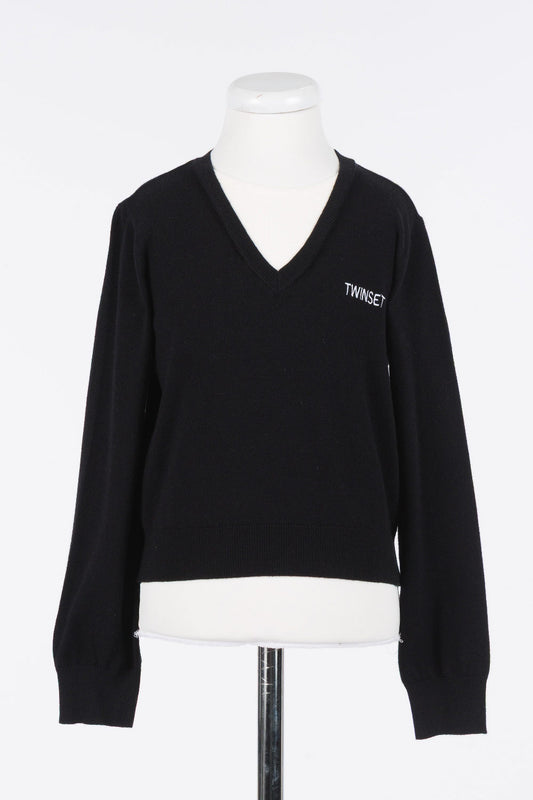 Twinset Knit V-neck Vest