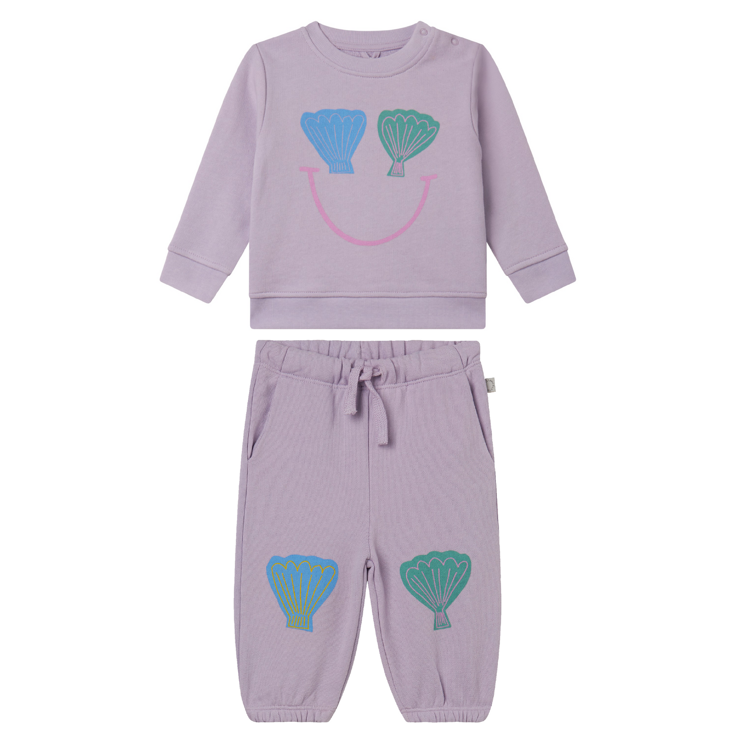 Stella McCartney Baby Girl's Shell Print Jogger Outfit
