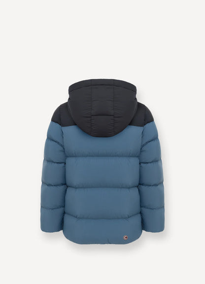 Colmar Hooded Colorblock Down Jacket