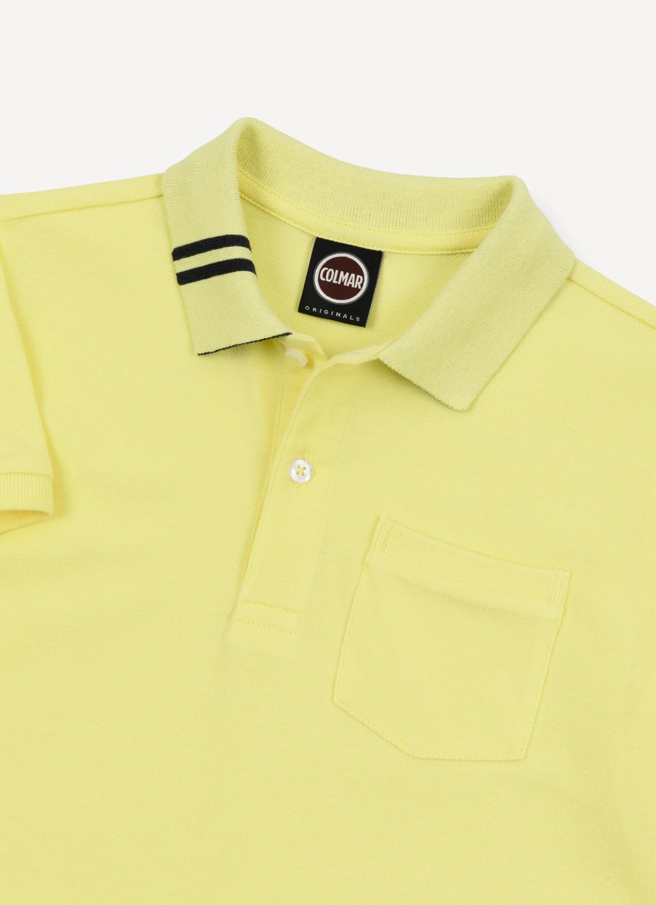 Colmar Collar Stripe Pocket Polo T-shirt