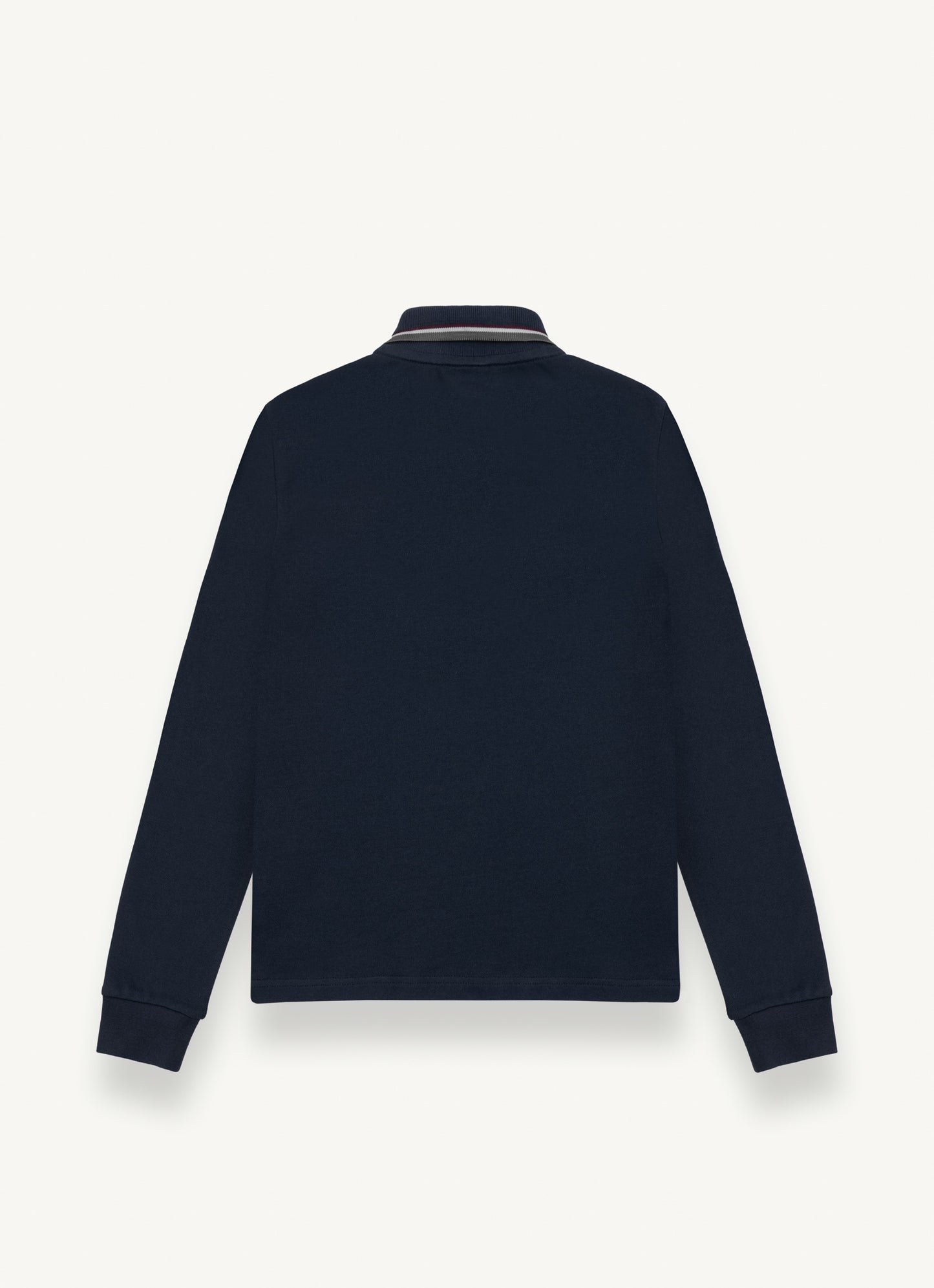 Colmar LS Trim Collar Solid Polo Shirt