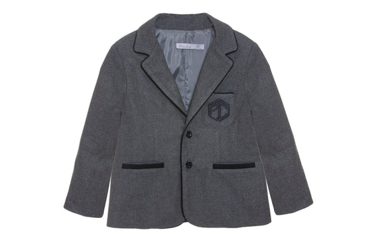 Patachou Logo Blazer w/ Piping