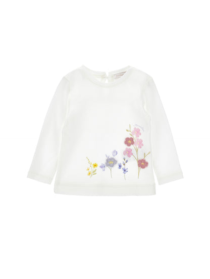 Monnalisa LS Little Flower Top & Legging Set