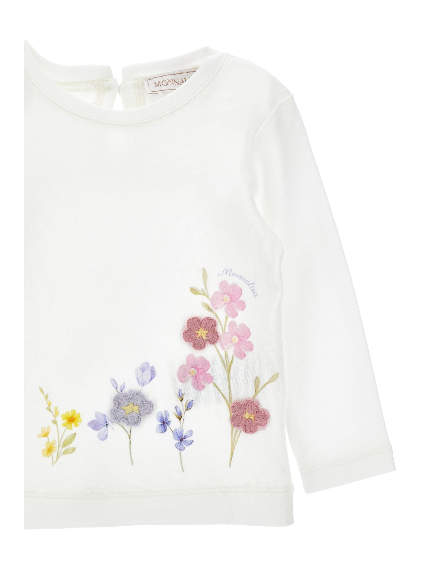 Monnalisa LS Little Flower Top & Legging Set