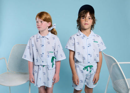 Loud Apparel Pesce Button Up Shirt