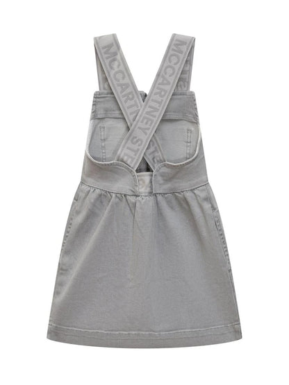 Stella McCartney Logo Tape Denim Dungaree