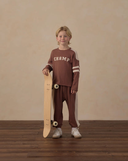 Rylee + Cru Paneled Sweatpant