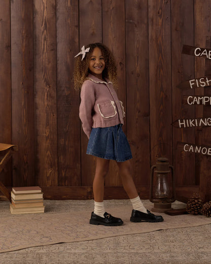 Rylee + Cru Collared Cardigan