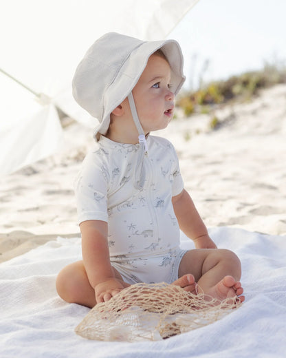 Quincy Mae Zip SS Sleeper Footie