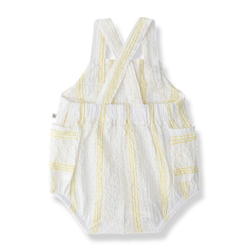 One + Family Portitxol Seersucker Romper
