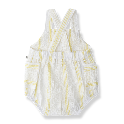 One + Family Portitxol Seersucker Romper