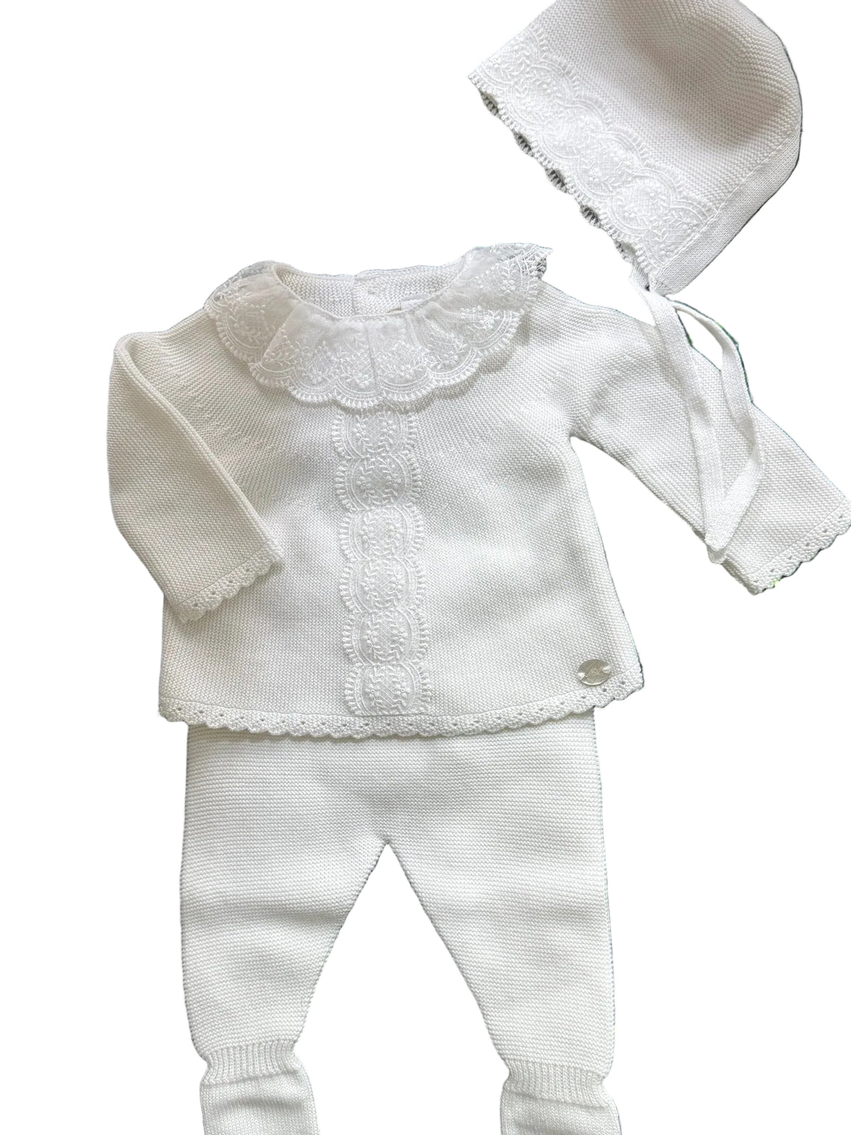 Martin Aranda Lace Detail Knit 3Pc Set