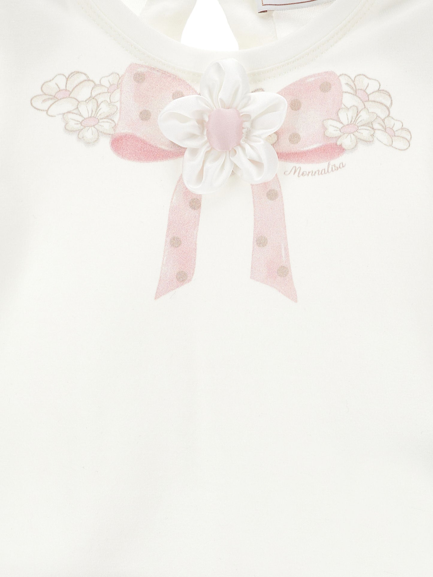 Monnalisa Daisies Jersey Dress