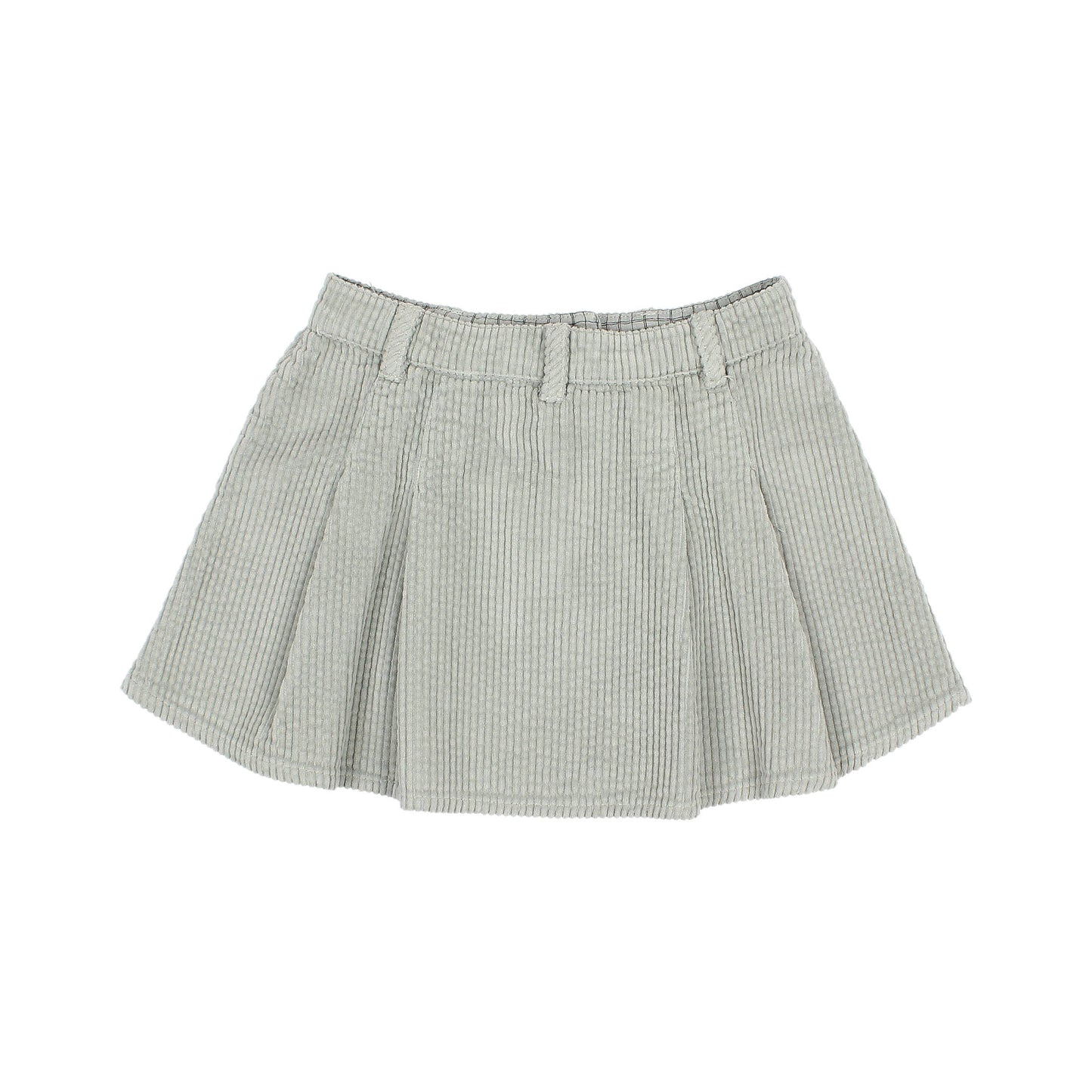 Buho Corduroy Pleated Box Skirt