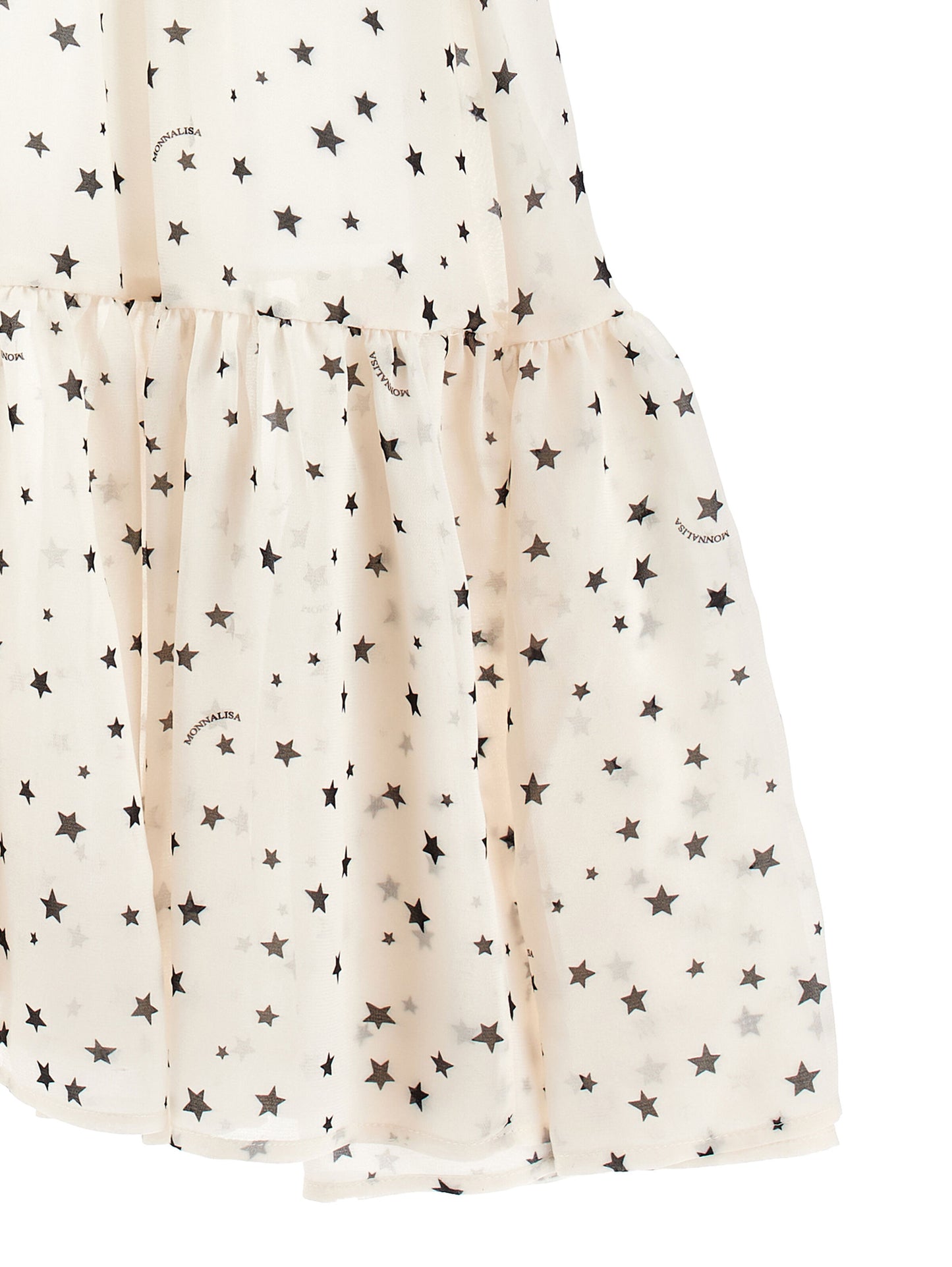 Monnalisa LS Stars Print Dress