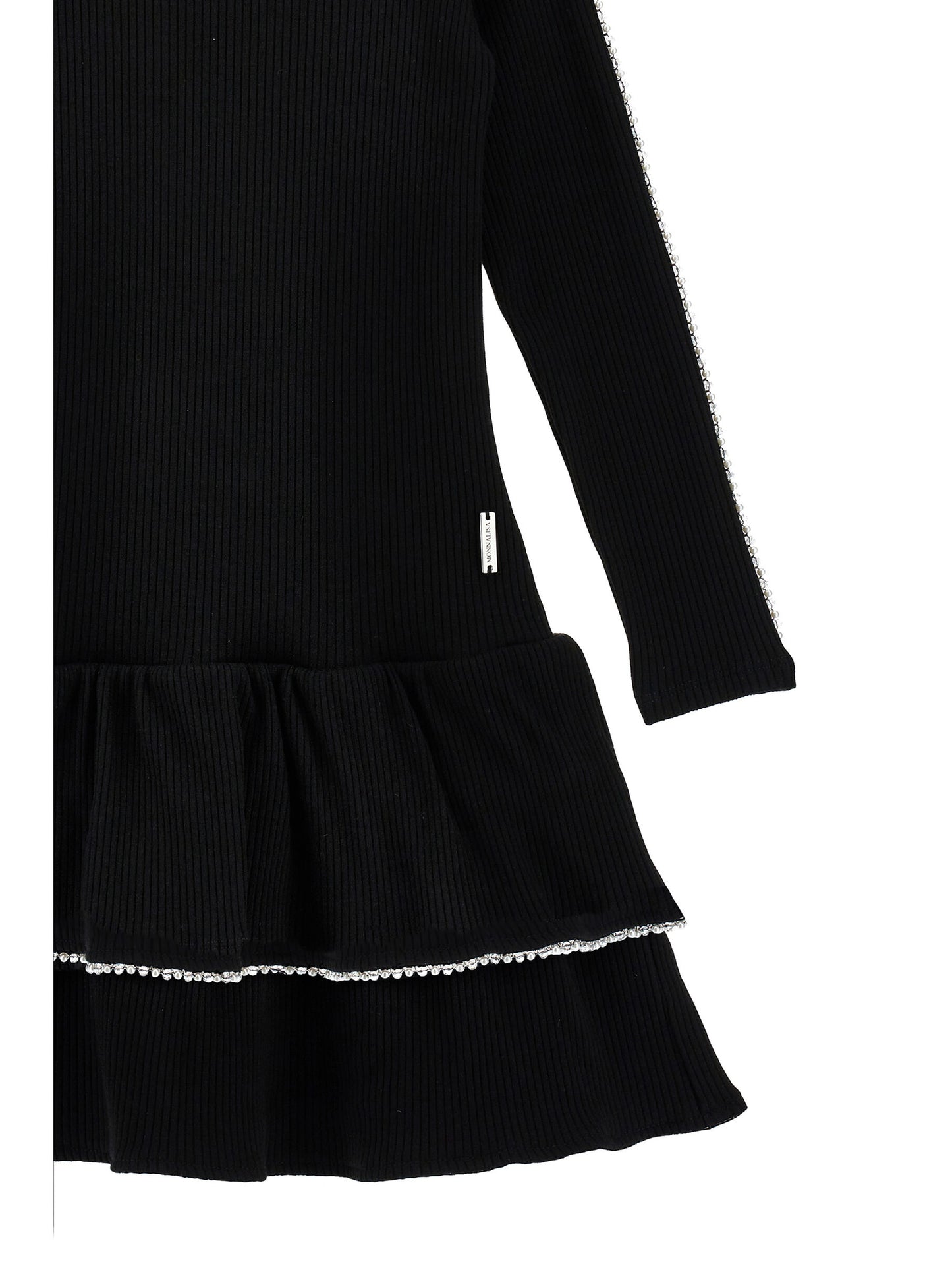 Monnalisa Pearl Outline Dress