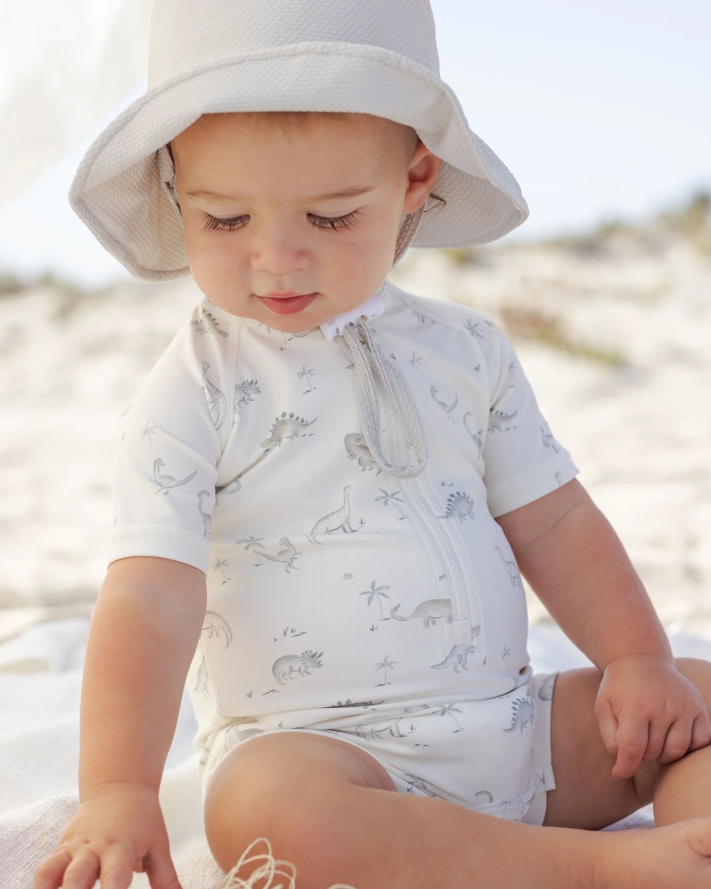 Quincy Mae Zip SS Sleeper Footie