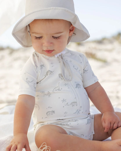 Quincy Mae Zip SS Sleeper Footie