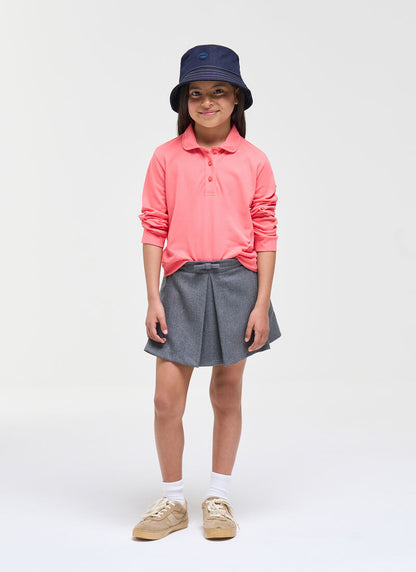 Colmar Solid Logo LS Polo T-shirt