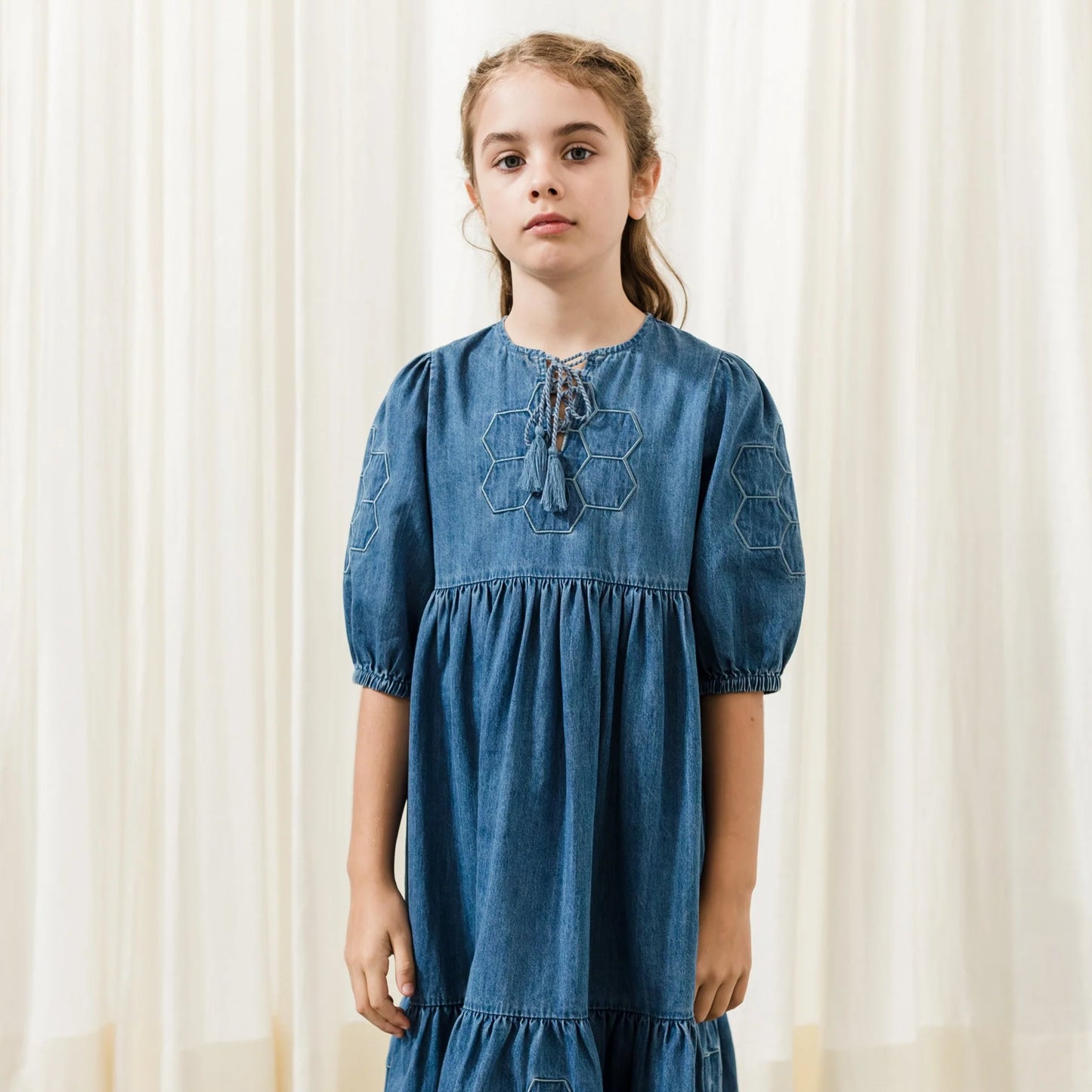 Petite Amalie Patchwork Dress