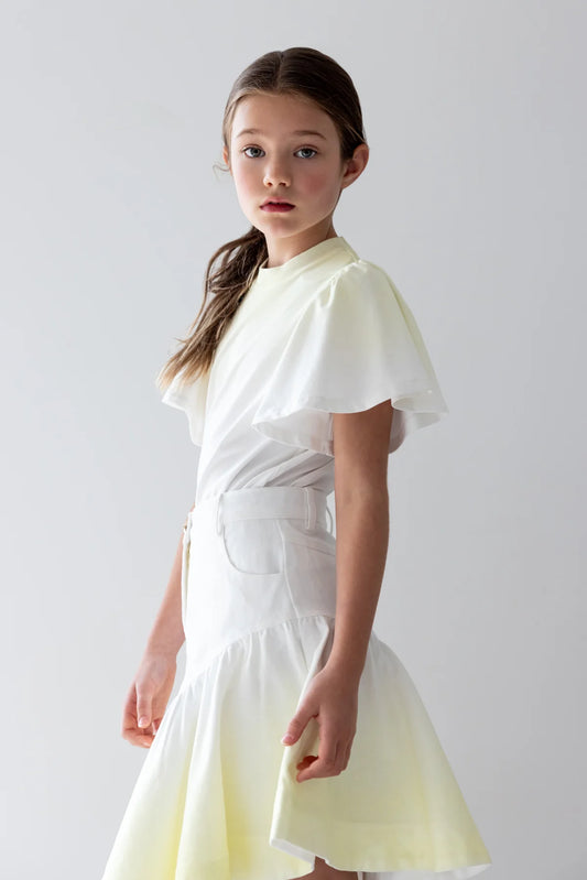 Steph Flutter Sleeve Jersey T-shirt