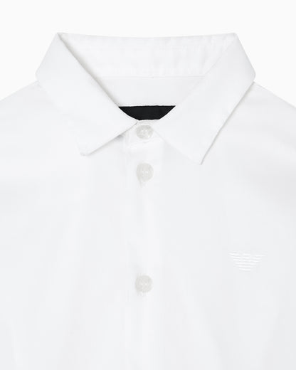 Armani Junior Essential Slim Fit Button Up Shirt