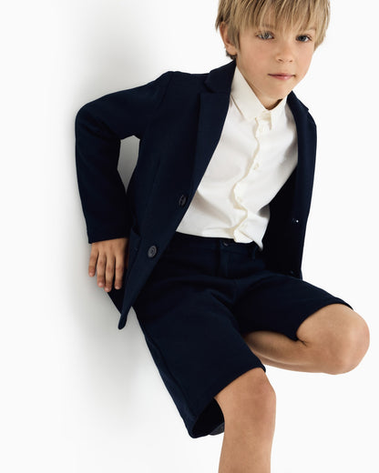 Armani Junior Essential Slim Fit Button Up Shirt