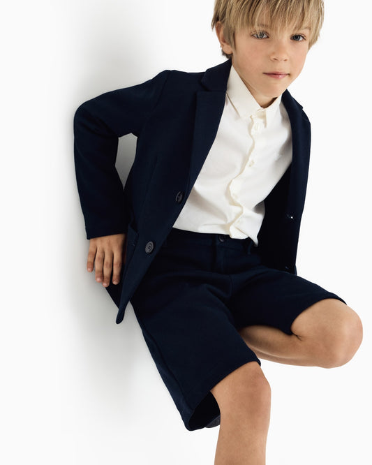Armani Junior Essential Slim Fit Button Up Shirt