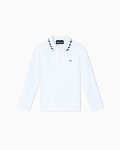 Armani Junior LS Polo Shirt