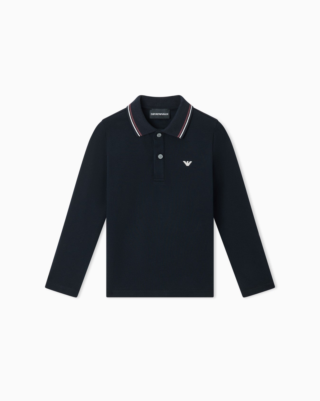 Armani Junior LS Polo Shirt