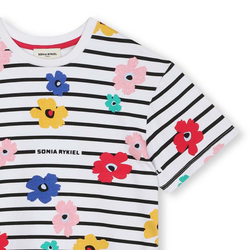 Sonia Rykiel SS Striped Flower Print Dress