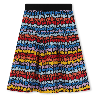 Sonia Rykiel Hearts Print Skirt
