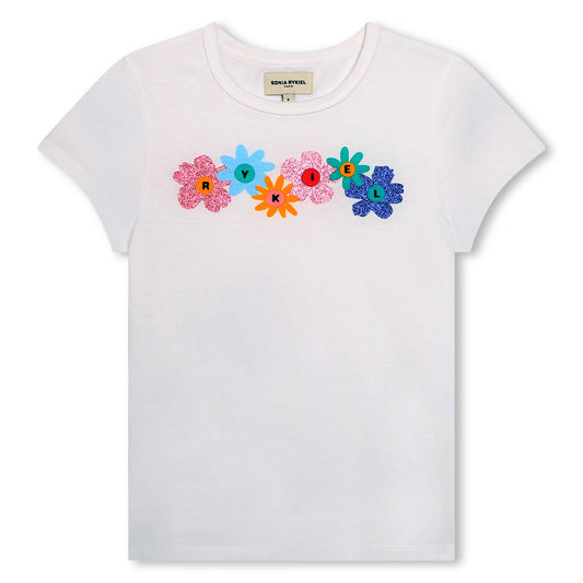 Sonia Rykiel SS Glitter Daisies T-shirt