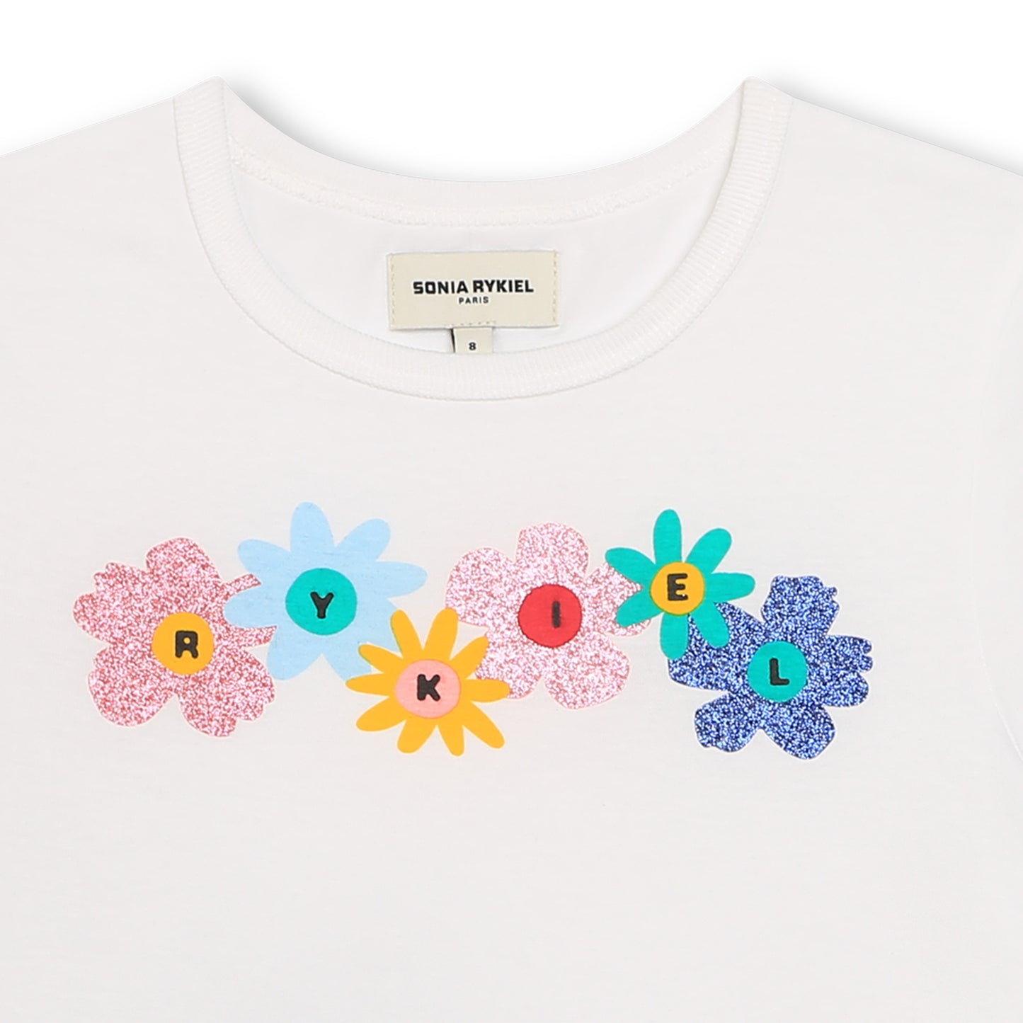 Sonia Rykiel SS Glitter Daisies T-shirt