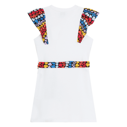 Sonia Rykiel Sleeveless Forever Heart Dress w/ Belt