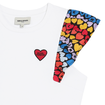 Sonia Rykiel Sleeveless Forever Heart Dress w/ Belt