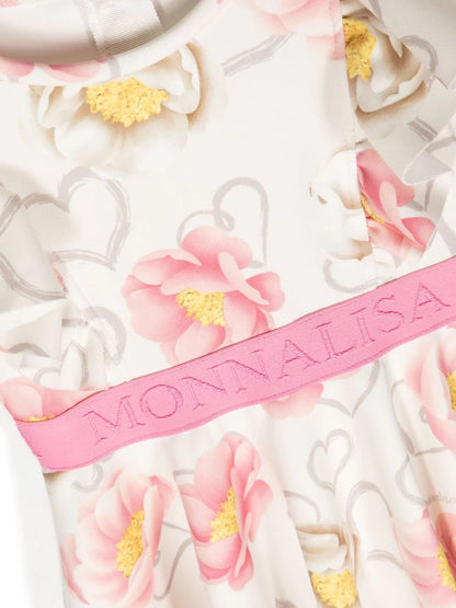 Monnalisa St. Tropez2 Anemoni & Hearts Dress